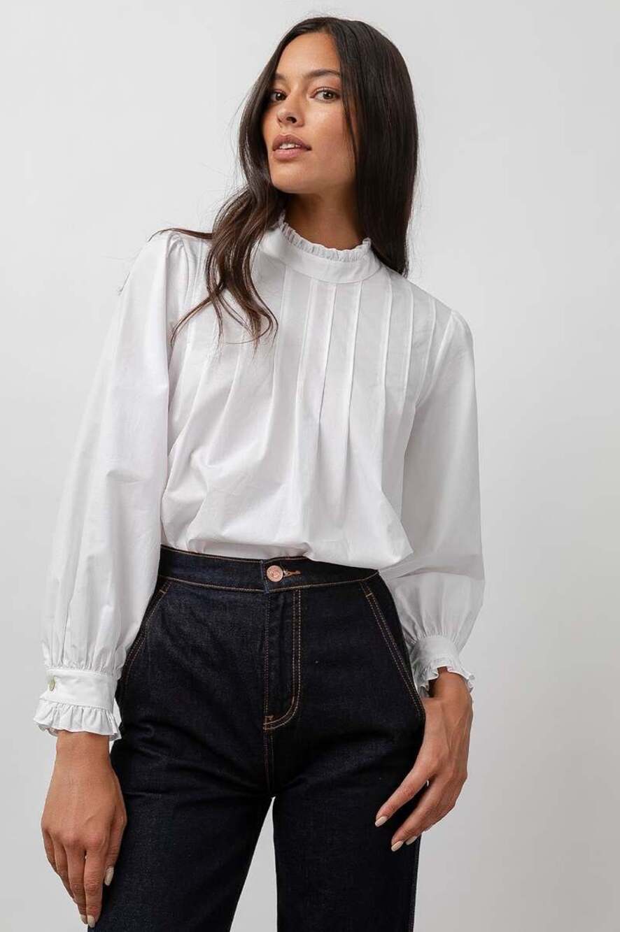 Rails Ariana Blouse - White - Size Small